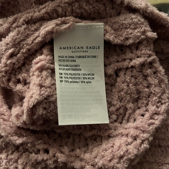 American Eagle Lavender Super Soft Sweater.  Size Small. - Picture 4 of 7